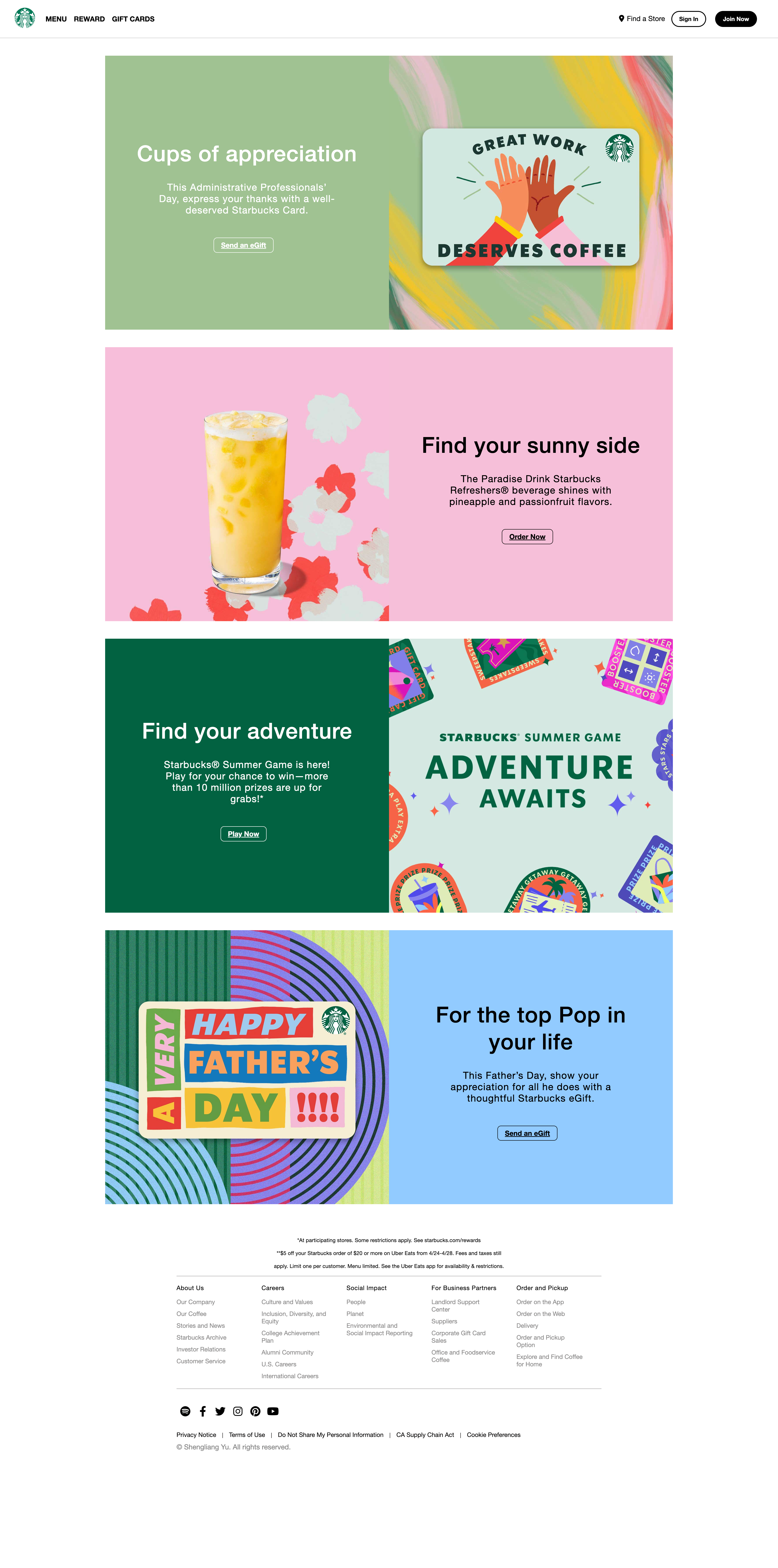 Starbucks Preview